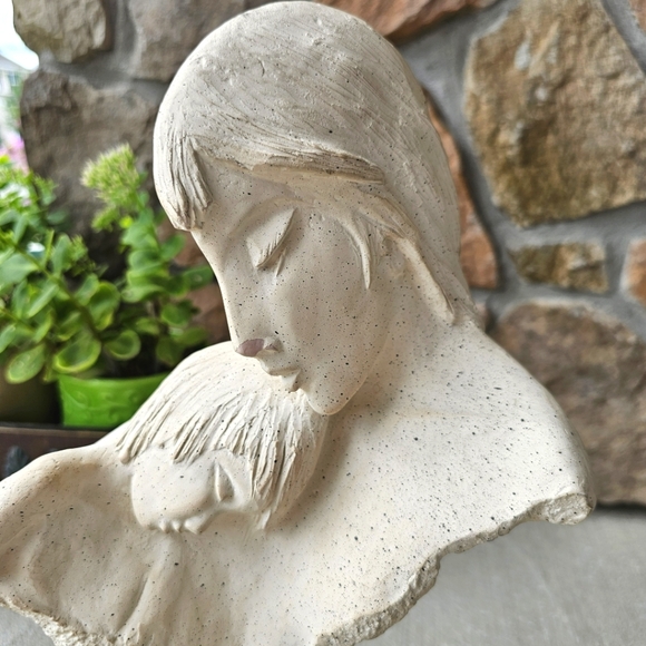 1984 David Fisher Austin Productions, First Moments Sculpture Mother Child 17” - Picture 7 of 16